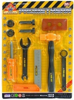 おもちゃの工具セット (6点セット)