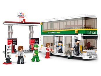 Sluban 2階建てバス M38-B0331 (1個)