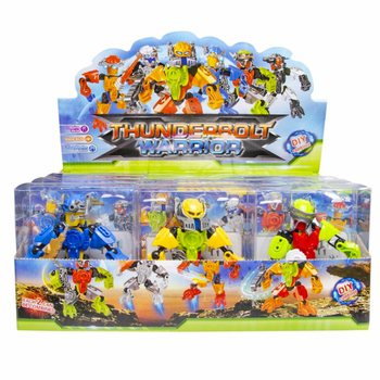 THUNDERBOLT ロボット戦士 アクションフィギュア ディスプレイ入り (12体)