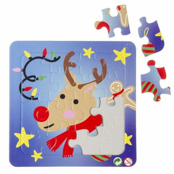 クリスマスパズル 14x14 cm (50個セット)