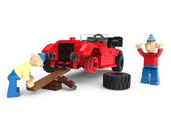 Sluban パットとマット 車のブロックセット (1個)