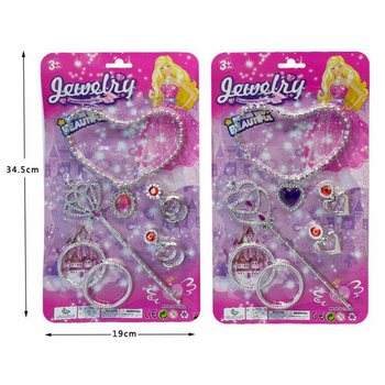 ガールズ ビューティー アクセサリー台紙セット (12個入)