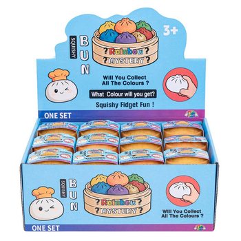 RAGE - ミニ肉まんスクイーズ (5.3x5.3x4.1 cm) - 2026年流行フィジェット玩具 (24個入り)