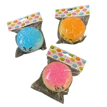 RAGE - スクイーズ 餃子 Lサイズ (9 x 9 x 4 cm) - 2026年バズるフィジェット玩具 - ヘッダーカード付 (24個入)