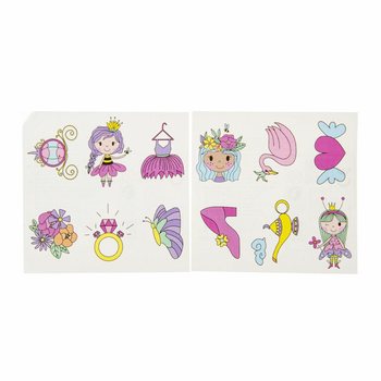 Fun Tattoos - プリンセス (96枚入り)