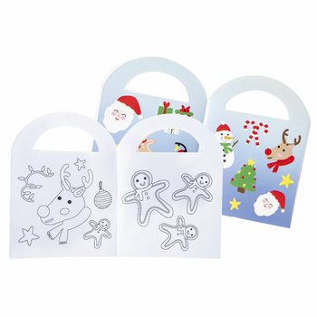 クリスマスぬりえブック（シール付き、48冊セット）