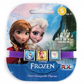 アナと雪の女王 ブレスレット 3つの付け替えチャーム付き (24個入)