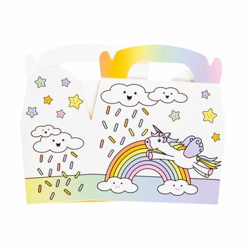 ユニコーン ギフトボックス ミニプレゼント箱 12x12.5x6cm (12個入)