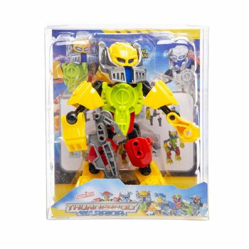 THUNDERBOLT ロボット戦士 アクションフィギュア ディスプレイ入り (12体)