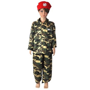 子供用軍隊コスチューム - サイズ8