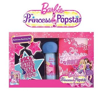 バービー プリンセス＆ポップスター バスセット (6点セット)