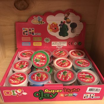 超軽量粘土 ディスプレイセット (24個入)