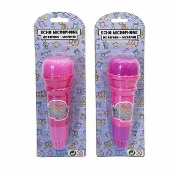 女の子向け ピンク エコーマイクロホン 台紙付き（12個入）