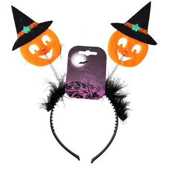 ハロウィン パンプキンカチューシャ (6個セット)