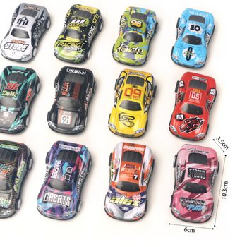 メタル プルバック ミニカー ギフトバッグ入り（24個セット）