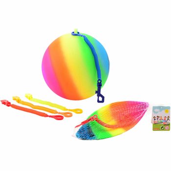 レインボーボール 紐付き / バンジーボール &Oslash;23 Cm (36個入り)
