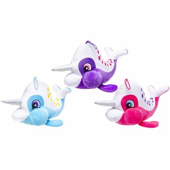 ぬいぐるみ イッカク（角付き） - 23 cm - ミックスカラー（12個入）