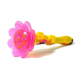 光る＆鳴る フラワー回転スティック (12個入)