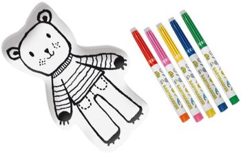 SES Creative My First - ぬりえができるクマのぬいぐるみ (1個)