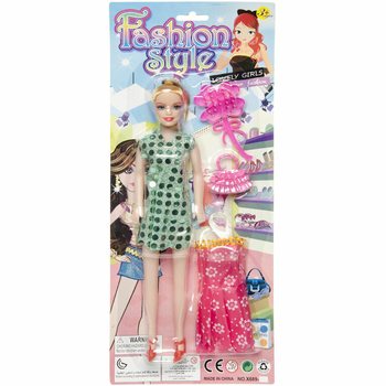 台紙入り ファッションドール ドレス付き (12個入)