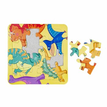 恐竜パズル ミックス - 14x14 cm (50個入)