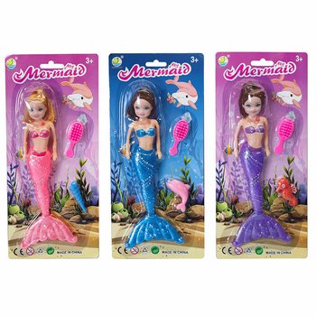 人魚（マーメイド）ドール 台紙入り (6個セット)