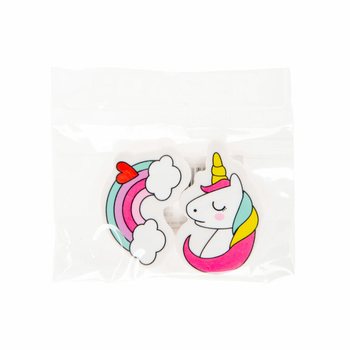 ユニコーン／レインボー 消しゴム 2個セット ディスプレイ入り (36個)
