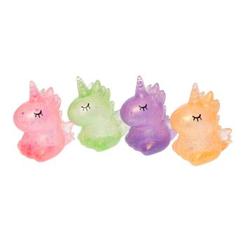 ユニコーン スクイーズ玩具 - ディスプレイボックス入り (12個入)