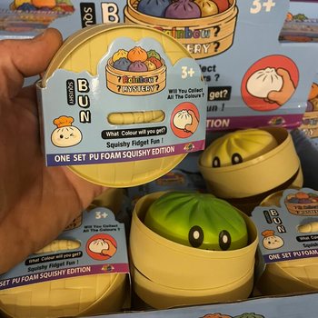 RAGE - スクイーズ肉まん餃子 大 - ONE SET PU FOAM SQUISHY EDITION (12個入り)