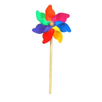 丈夫な木製かざぐるま 38 cm (12個セット)