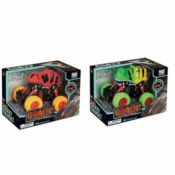 大型プルバック恐竜モンスタートラック - 豪華ギフトボックス (2個)