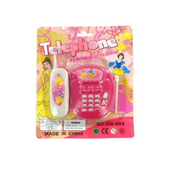 音楽付きおもちゃの携帯電話(6個入)
