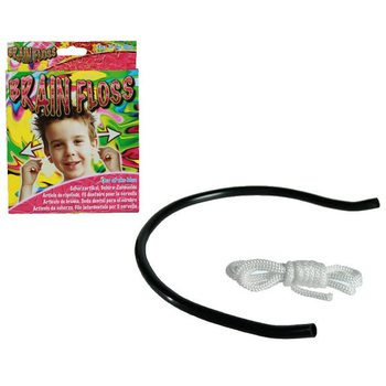 Brain Floss / 脳みそ用デンタルフロス ジョーク玩具 (24個入)