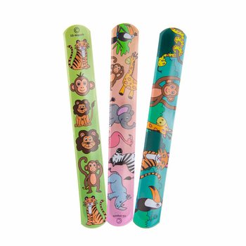 パッチンブレスレット ワイルドな動物たち (36個入)