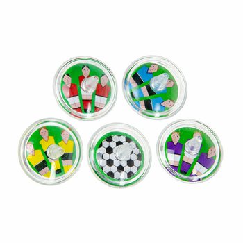 サッカー選手コマ（12個セット）| おもちゃ卸売