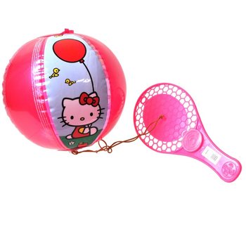 ハローキティ パンチボール ラケット付き玩具セット (12個入)