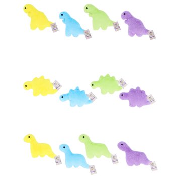 恐竜のぬいぐるみ - 全長30cm - ミックスデザイン (12個入)