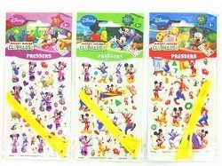 ディズニー ミッキーマウス プレスステッカー (24枚入)