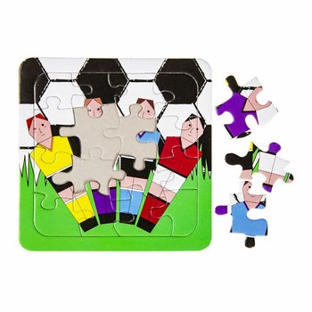 ミックス サッカーパズル - 14 x 14 cm (50個セット)