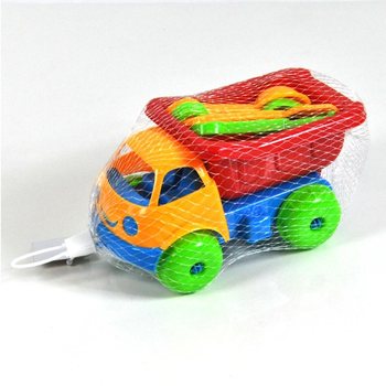 ダンプカー おもちゃ ビーチセット 17cm (10個セット)