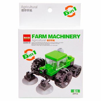 ブロック玩具 - 農業用作業車 (12個セット)