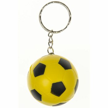 フォーム素材 サッカーボール キーホルダー - ミックスカラー（48個入）