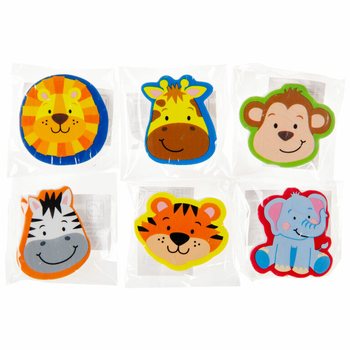 野生動物消しゴムミックス ディスプレイ付 (36個入)