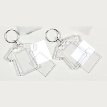 自分で色を塗るTシャツキーホルダー (48個セット)