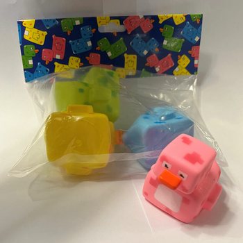 ゲーミングアヒルミックス - お風呂のアヒル 6x5 cm（4個セット）