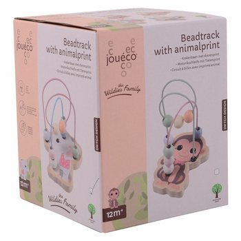 JOUECO&reg; 動物のビーズコースター - 12ヶ月から