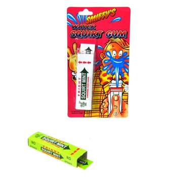 Smiffy's ジョークグッズ 水鉄砲付きガム 台紙付 (24個入)