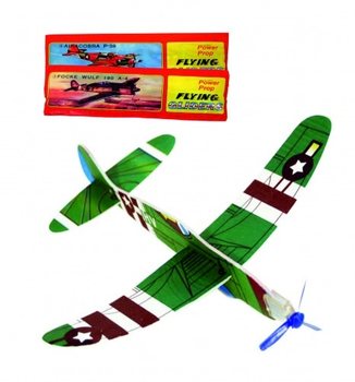 発泡スチロール飛行機 ディスプレイセット (48個入り)