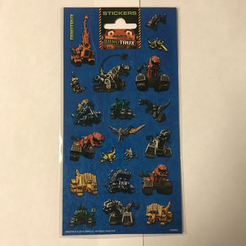 ステッカー：DINOTRUX、サイズ 20 x 10 cm（10枚）