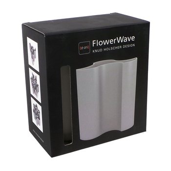 D-ZN - フラワーベース FLOWERWAVE - ホワイト (1個)